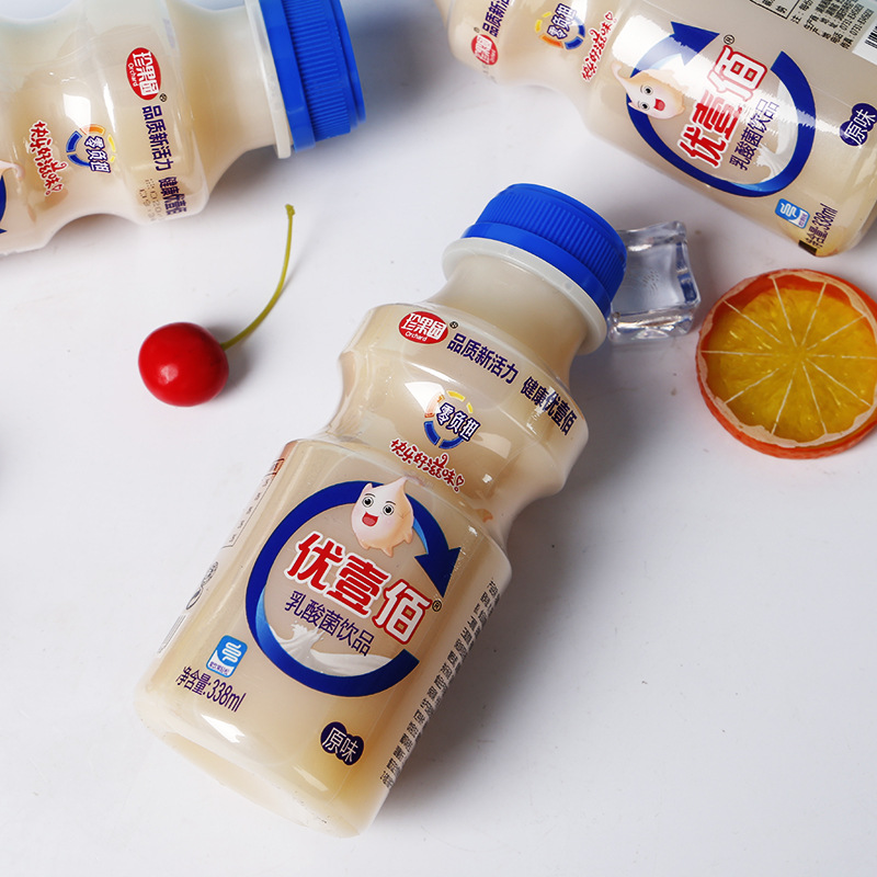 乳酸菌益生菌酸奶风味饮料儿童营养早餐益生元脱脂低脂整箱批特价