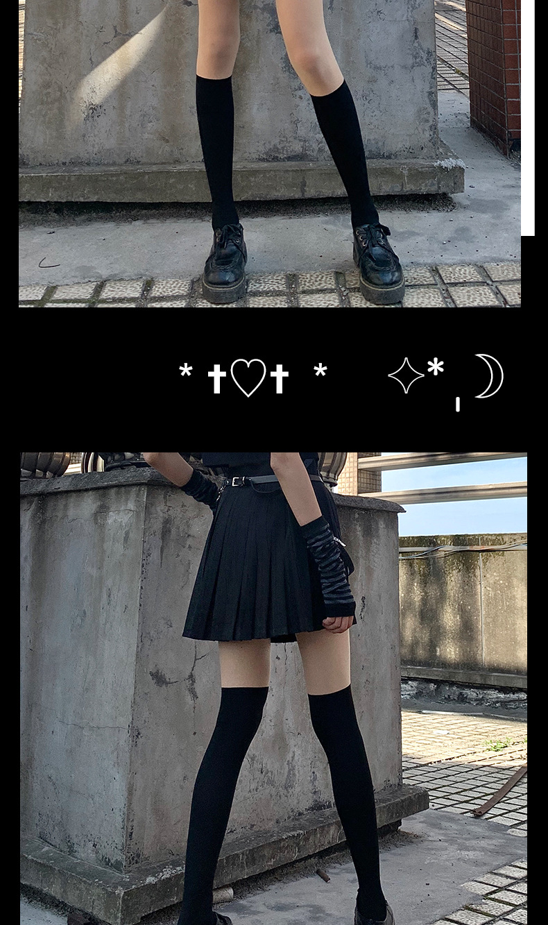 拼接丝袜女秋冬款光腿假过膝jk袜子假小腿打底裤假大腿连裤袜