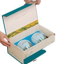 厂家现货新款茶叶罐密封瓷罐礼盒通用红茶绿茶叶包装空盒