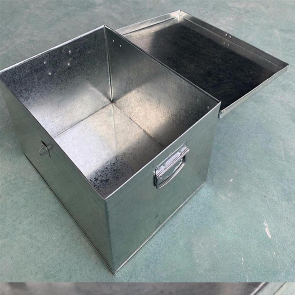 钳工盒子木工铁箱子整理加厚型工程货车工具箱 加装 铁皮工具盒