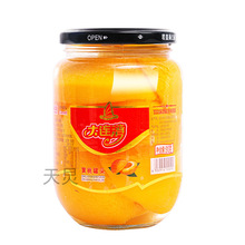 大连湾牌水果罐头黄桃510克*4瓶网红新鲜糖水当季水果罐头食品