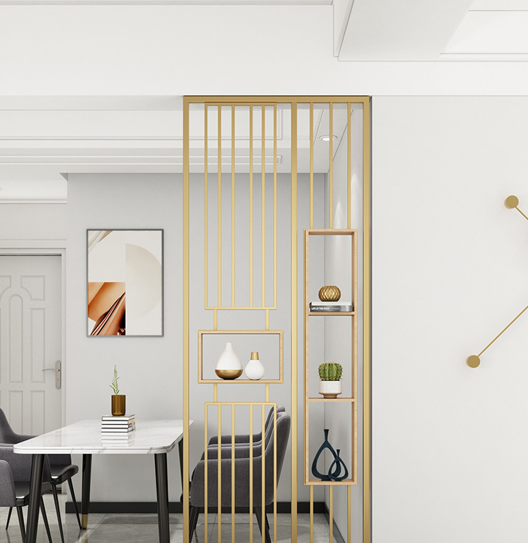 现代简约时尚屏风 公寓套房家用隔断屏风咖啡厅酒店可定制隔断架