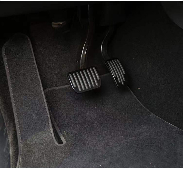 适用于特斯拉model 3/y油门休息刹车踏板 舒适防滑耐磨