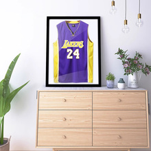 Z30K 定 制 球衣相框架挂墙足球蓝球NBA纪念装裱衣服收藏展示海报