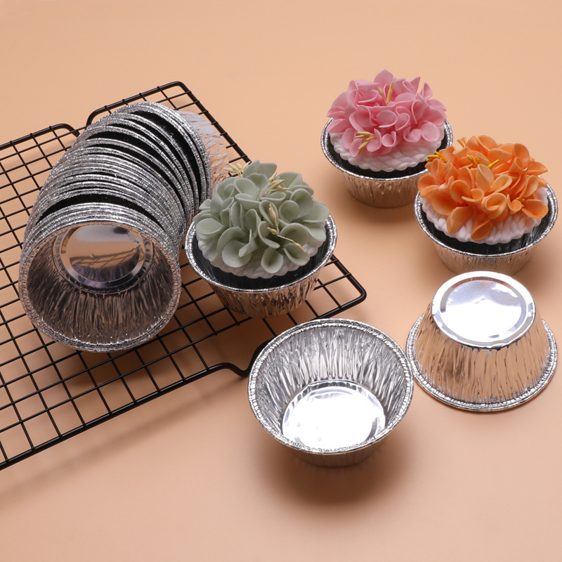 Household Air Fryer Foil Plate Baking Tray Barbecue Plate Food Baking Tool Aluminum Foil Plate Disposable Wholesale