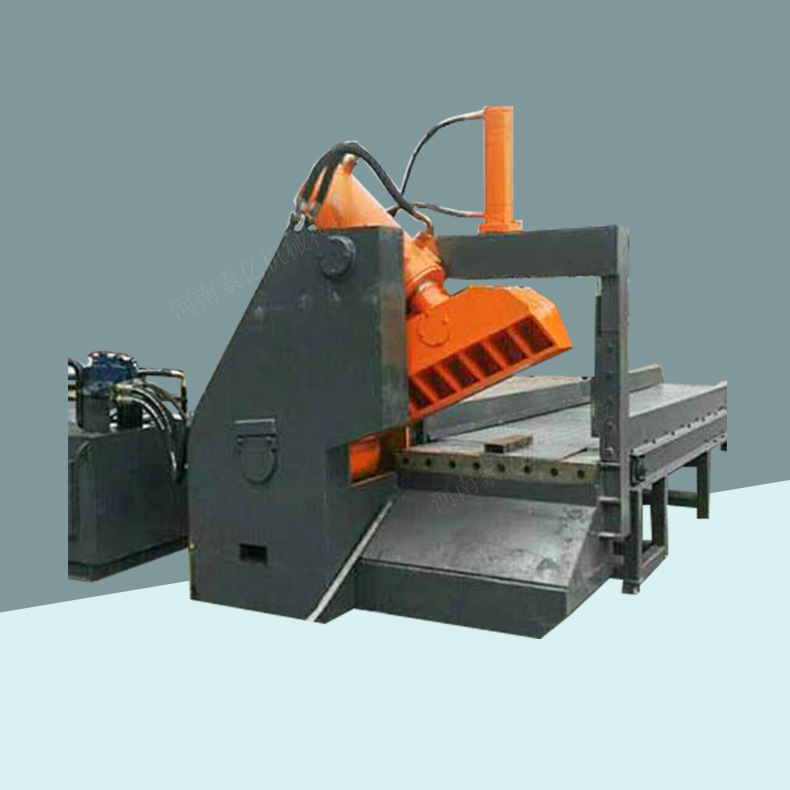 钢板废料液压虎头剪切机 重型钢管下角料自动剪断机 扁钢剪切机
