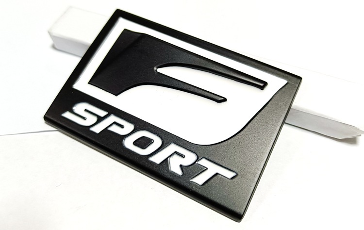 f-sport金属车贴 适用于雷克萨斯 凌志车标 改装叶子板小对贴