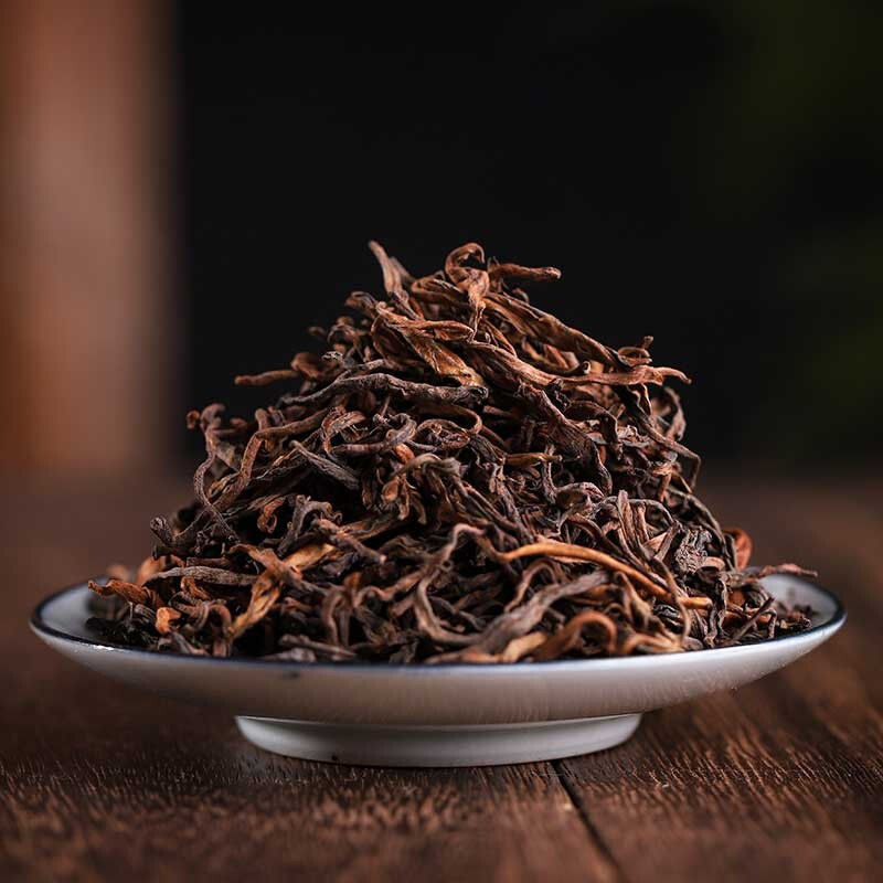 班章大昌号批发云南茶叶普洱茶熟普2016布朗山古树散茶500克/件