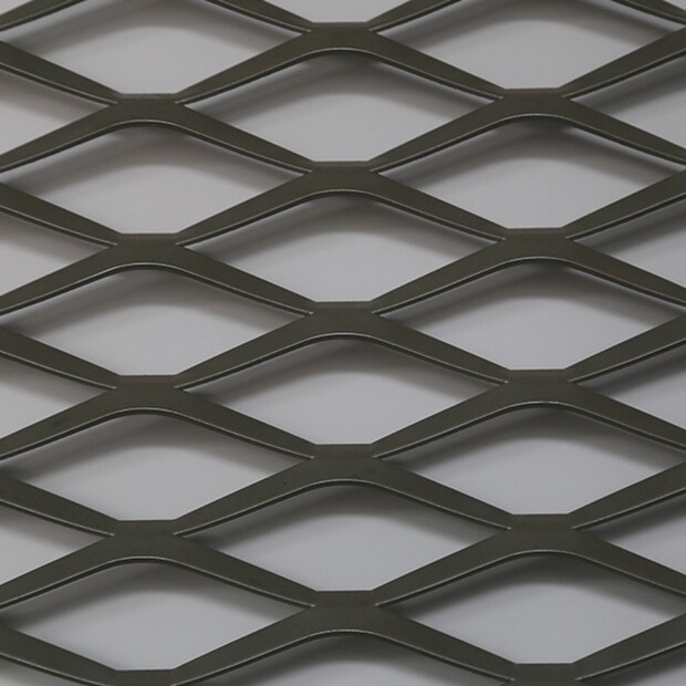 厂家定制菱形铝板拉伸网吊顶幕墙隔音墙装饰铝拉网铝合金扩张网