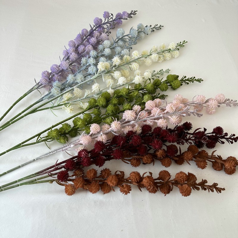 Ingot 2 Fork Fengxin Fruit Flower Wedding Decoration Fake Flower Wedding Road Leading Floral Arrangement Decorative Flower Row Silk Flower