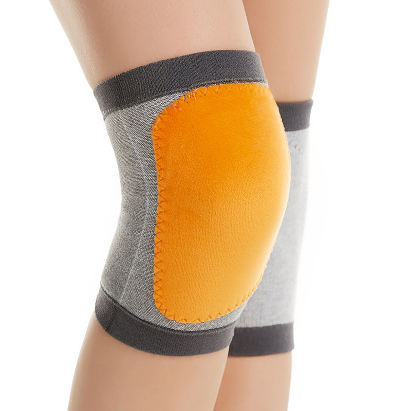 批发秋冬羊绒护膝盖护套保暖加绒老寒腿老年人男女士关节发热防寒