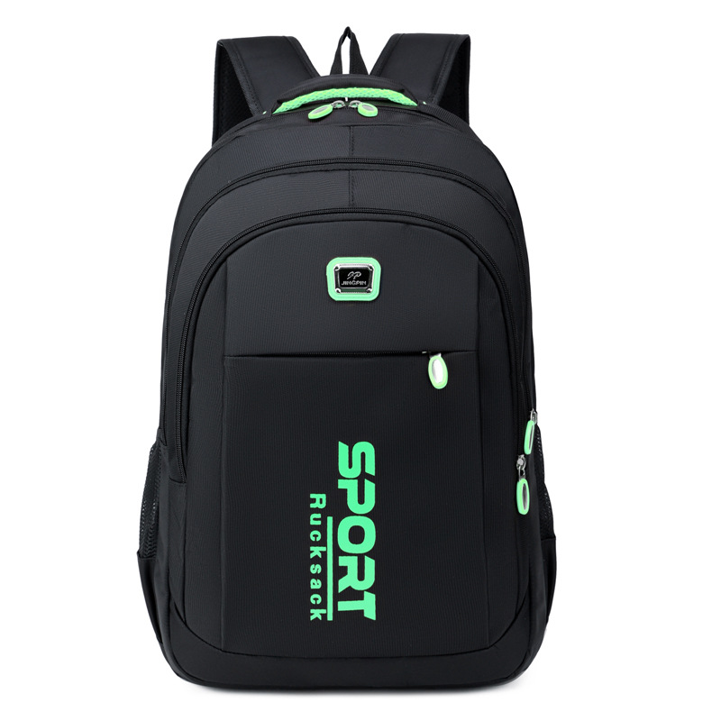 New Casual Large Capacity Backpack Junior High School Men's and Women's College Backpack Outdoor Travel Laptop Bag Strong and Durable