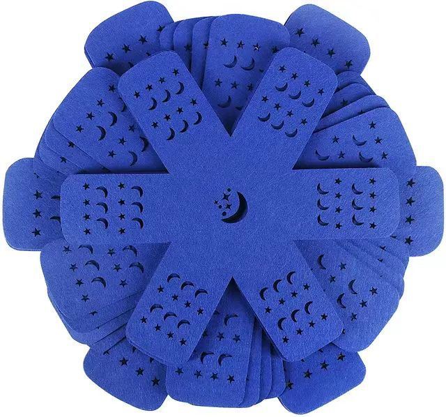 Non-Woven Non-Stick Pan Protective Pad Anti-Scald Thermal Pad Easy to Clean Hollow out Felt Pot Holder Household Kitchenware Partition Pad