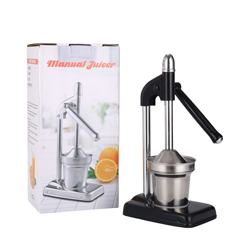 Customized Spot Long Handle Manual Juice Extractor Household Small Blender Lemon and Orange Juicer Strong Squeezer