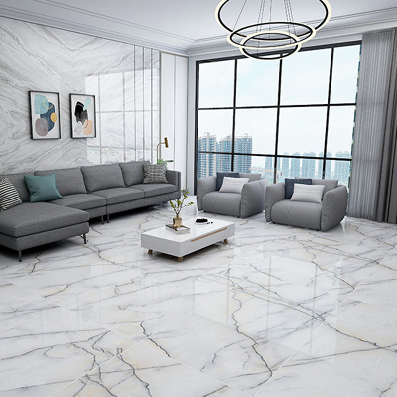 瓷砖900x1800客厅北欧黑白灰大板负离子通体大理石地砖电视背景墙