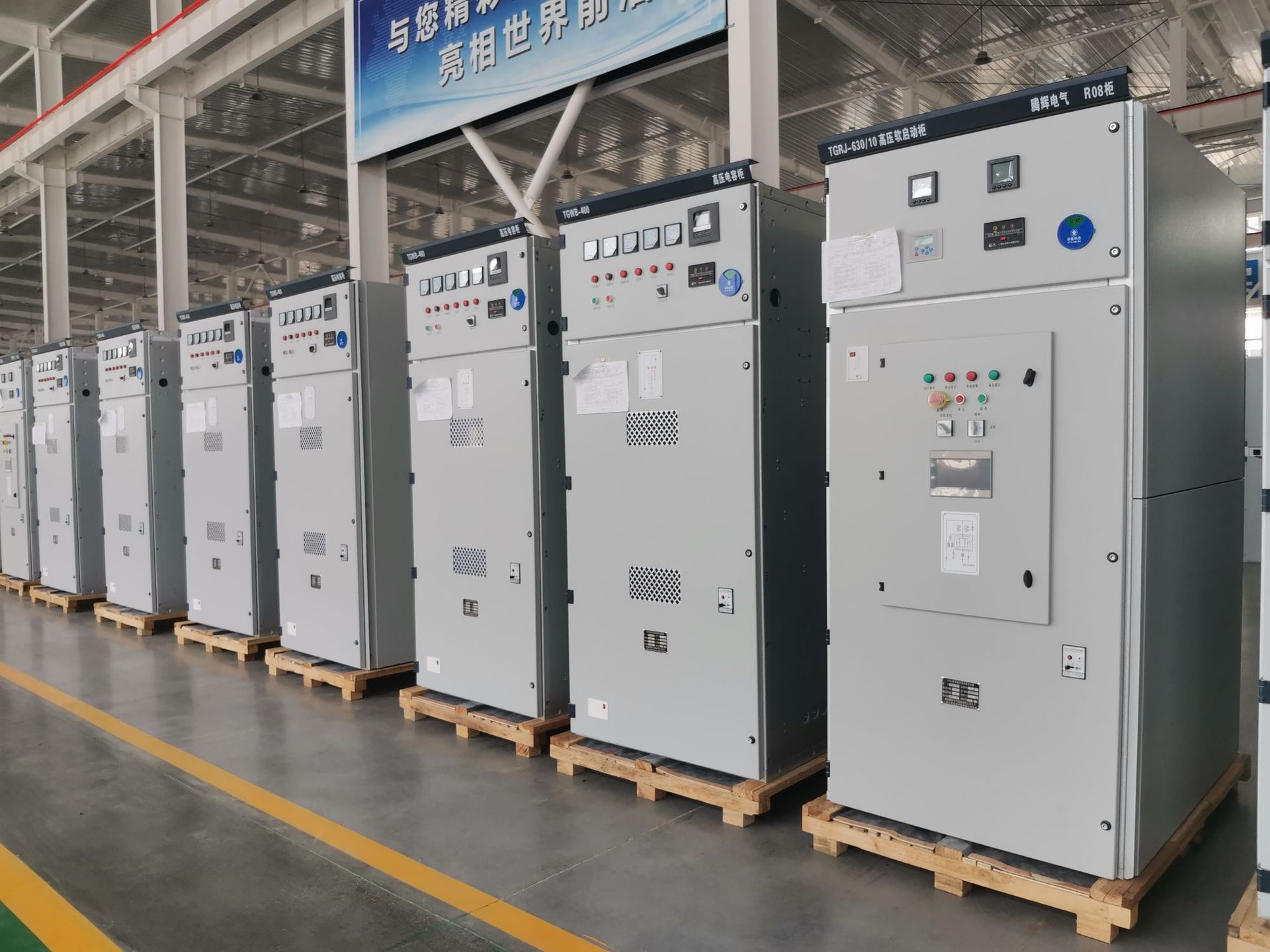 高压固态软启动柜 可设置恒流软起,电压指数起动的软起动柜