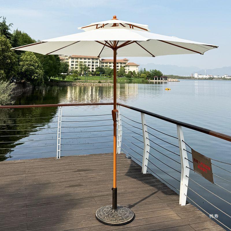 阳台户外花园室外休闲露天外摆奶茶咖啡厅庭院桌椅伞组合带遮阳伞