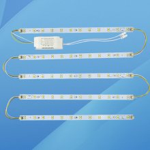 led改装长灯条客厅吸顶水晶灯芯三色调光5730H管光源变光贴片灯带