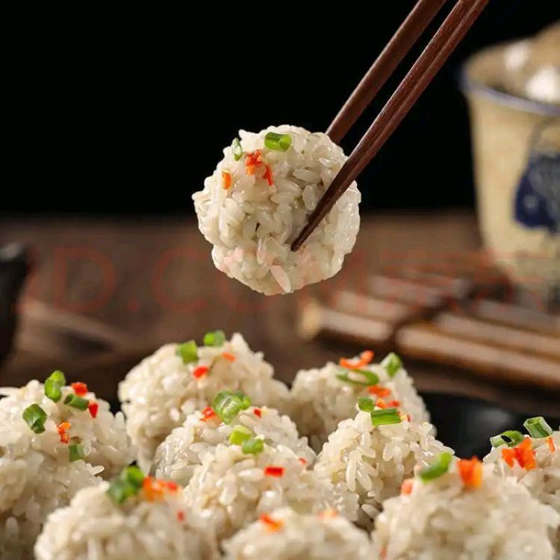 珍珠藕圆肉圆藕圆子糯米肉丸子藕丸子猪肉丸半成品菜湖北特产家宴