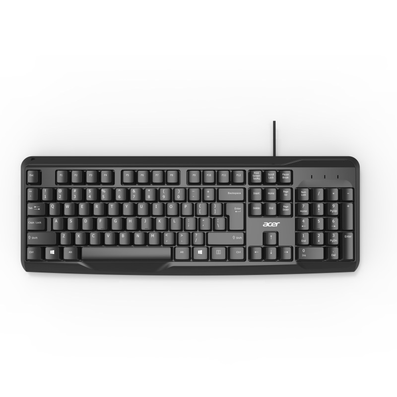 适用于okb010宏基有线商务办公键盘家用商务电脑笔记本单键盘批发