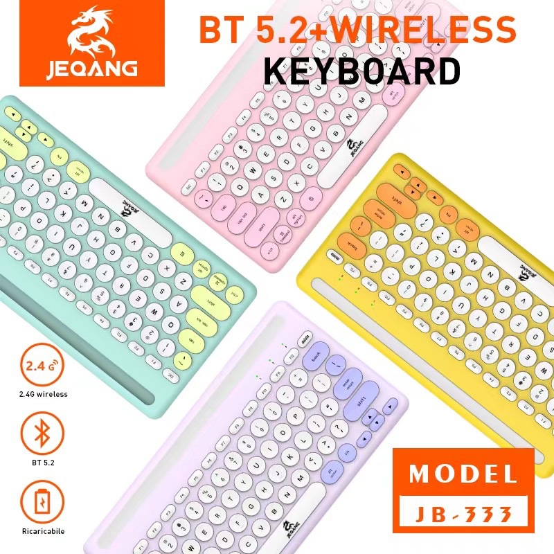 Cross-Border Rechargeable Bluetooth Wireless Chocolate Keyboard with Card Slot Office Mute Laptop Computer Tablet