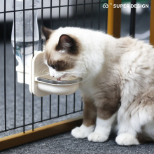 休普宠物挂笼饮水器狗狗猫喝水大容量宠物用品狗笼猫笼挂式喂水器