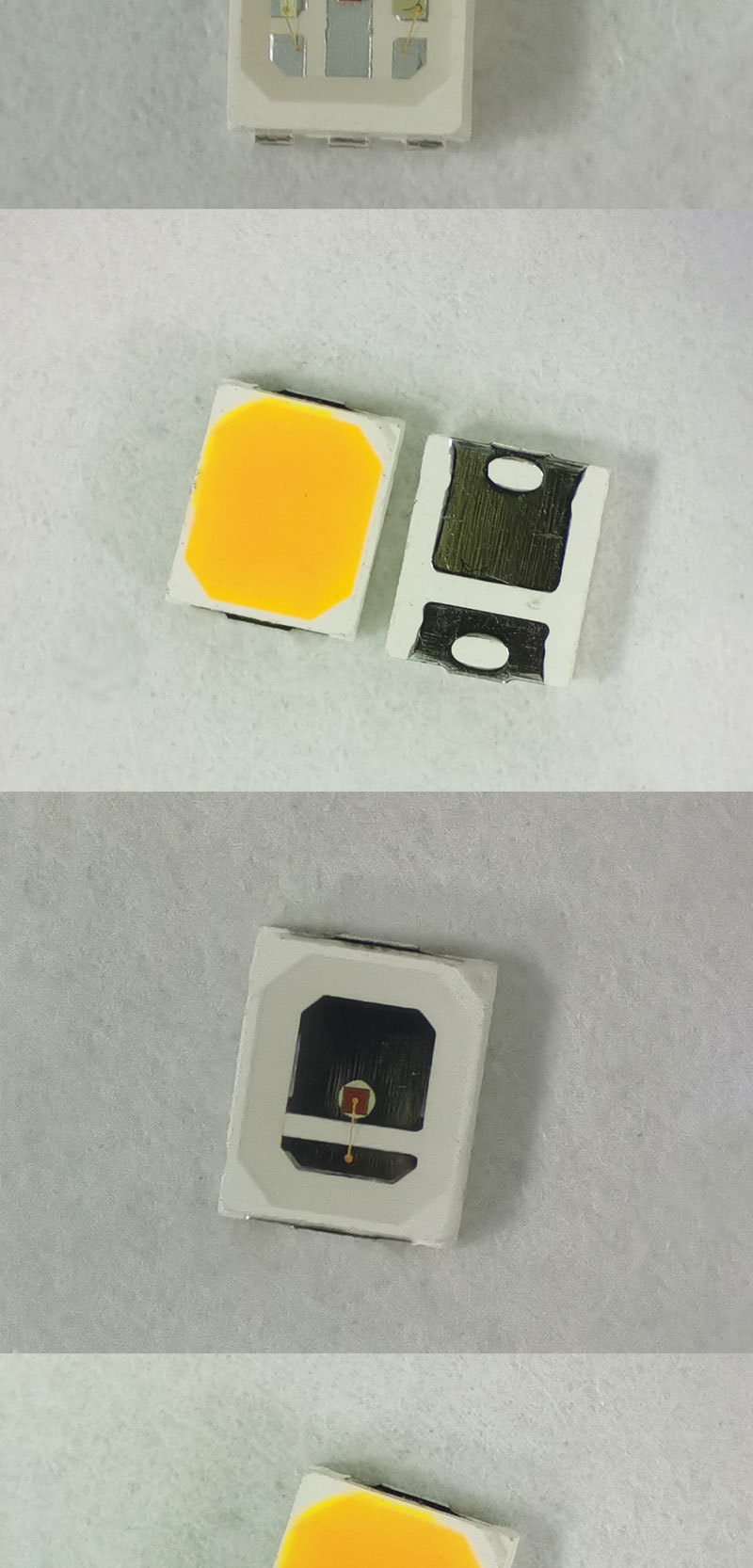 高亮2835贴片灯珠红蓝绿金黄白光rgb全彩鼠标键盘跑马灯快慢闪led