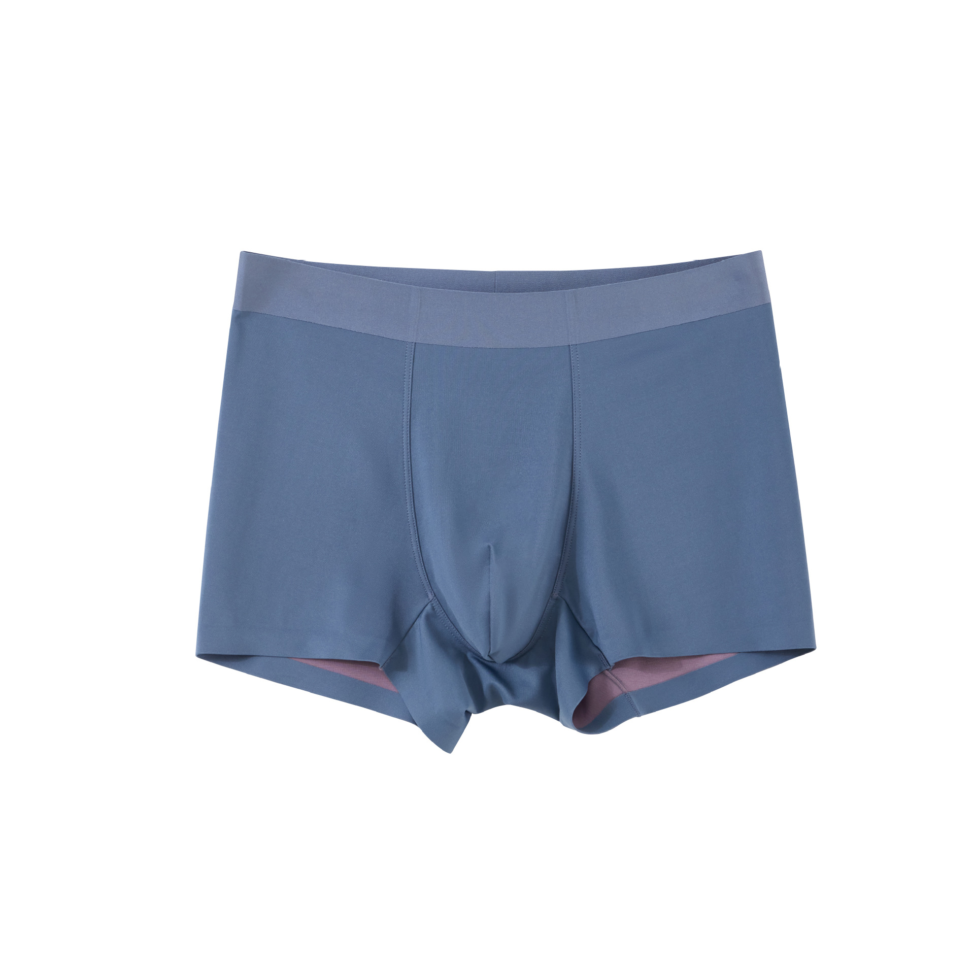 Spring and Autumn Men's Underwear Men's Silk Antibacterial Crotch Breathable 100 PCs Modal Boxer Seamless Ice Silk Underwear