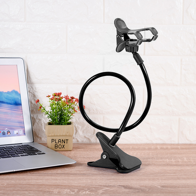 Lazy Lying Stand Suitable for Ipad Tablet Computer Bedside Desktop Chasing Stand Clip Live Watching TV Support