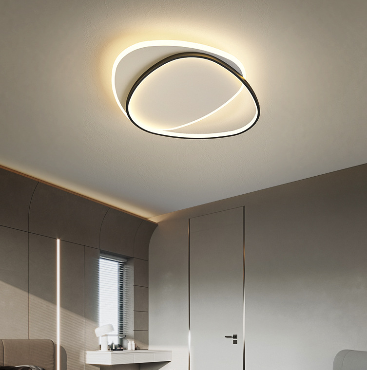 北欧简约卧室灯家用主卧房间吸顶灯现代led客厅书房阳台餐厅灯具