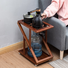 可移动折叠茶几茶车烧水壶一体家用客厅小桌子边几沙发边柜茶水柜