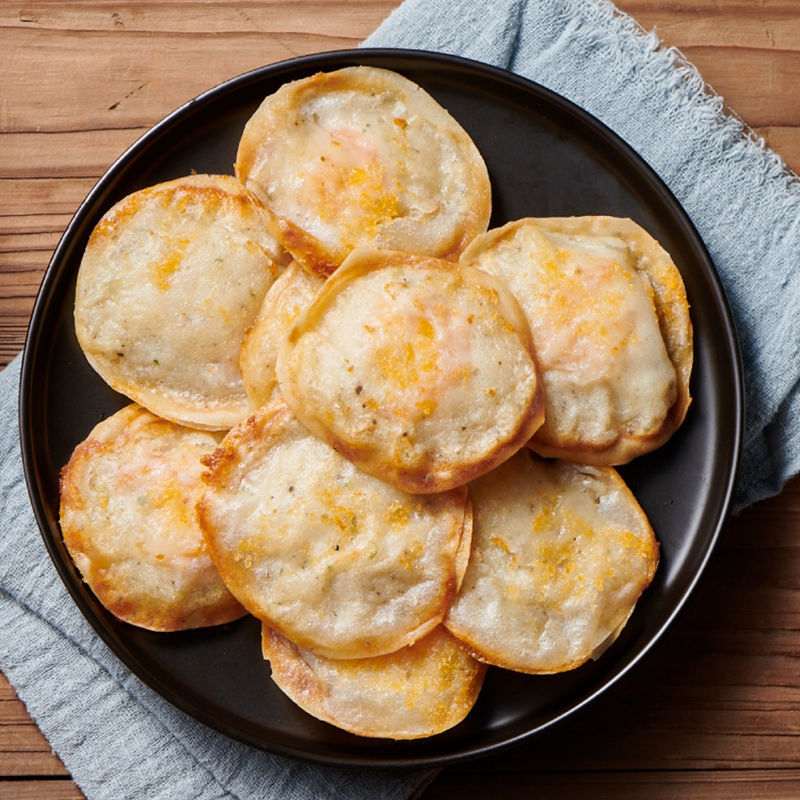 虾饼墨月亮鲜虾饼虾仁饼虾滑虾丸大虾潮汕产米兰
