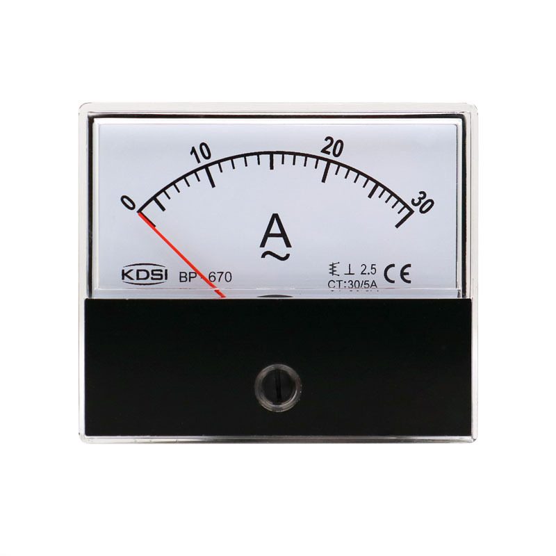 kdsi指针式交流电流表bp-670 ac30/5a机械电流表头 安培表