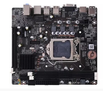 批发全新h61-1155针ddr3台式机电脑主板双核/四核i3 i5等cpu超b75