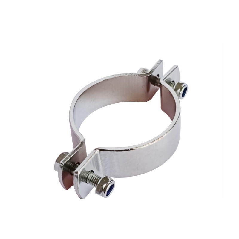 厂家热销热镀锌标志牌固定卡箍 u形抱箍 电力金具电线杆合箍