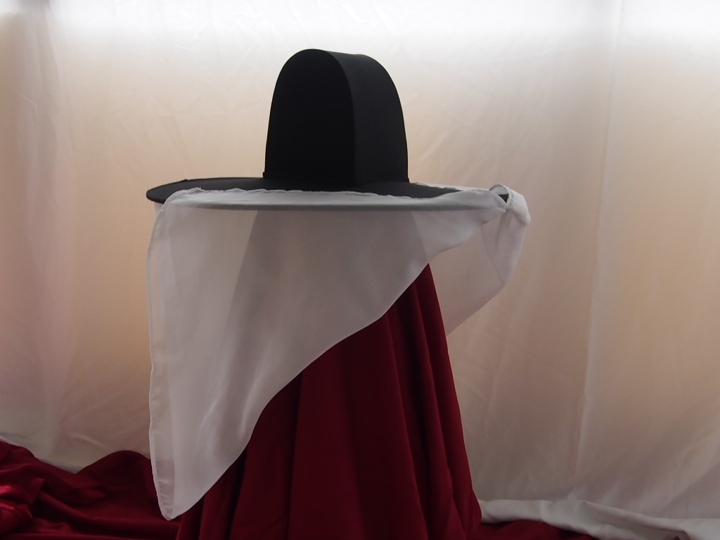 创代设hansh 帷帽大号 汉服女透纱笠帽 唐代仕女帷帽