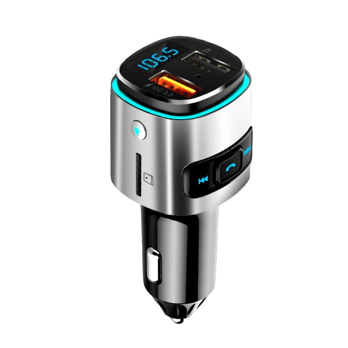 纽曼车载蓝牙接收器无损音质mp3播放器多功能汽车用充电器usb快充