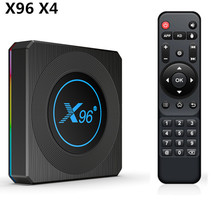 X96 X4机顶盒 S905X4 安卓11 4G/64G 8k双频网络高清播放器tvbox