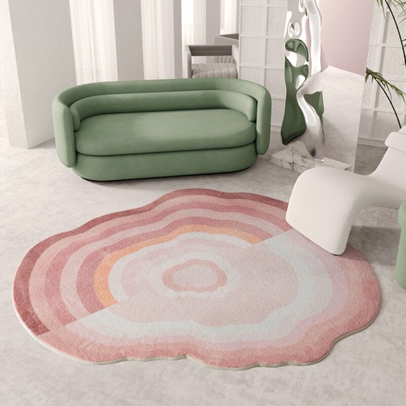 Cross-Border Nordic Ins Special-Shaped Carpet Simple Living Room Coffee Table Girl Sofa Children's Bedside Swivel Chair Bedroom Floor Mat