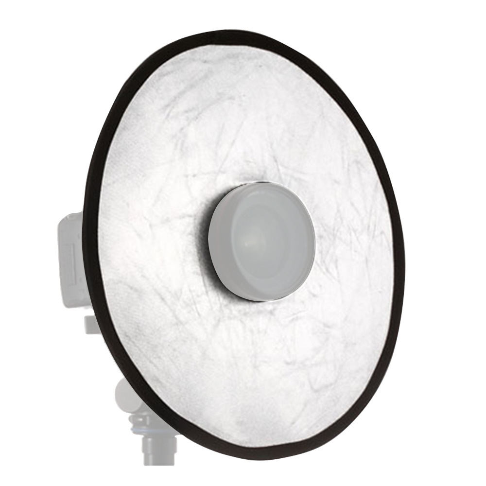 30cm二合一中空金银反光板单反相机摄影背景板圆形档光板送便携包