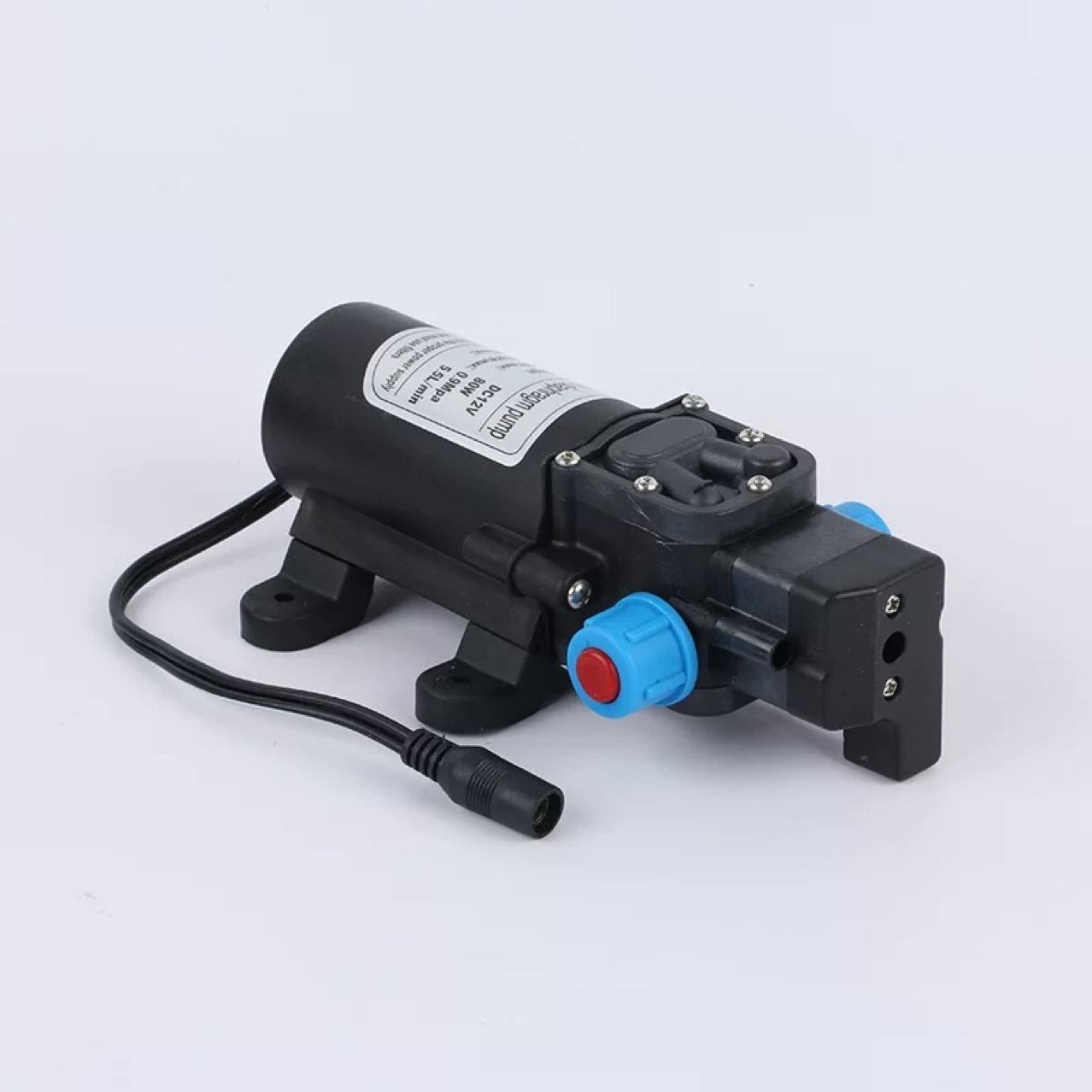 5万台厂家供应农用电动喷雾器水泵雨露12v农用机械微型小水泵 隔膜泵