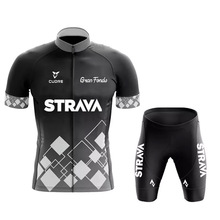 自行车短袖套装排汗吸湿赛事骑行服车队版跨境骑行服新款 Strava