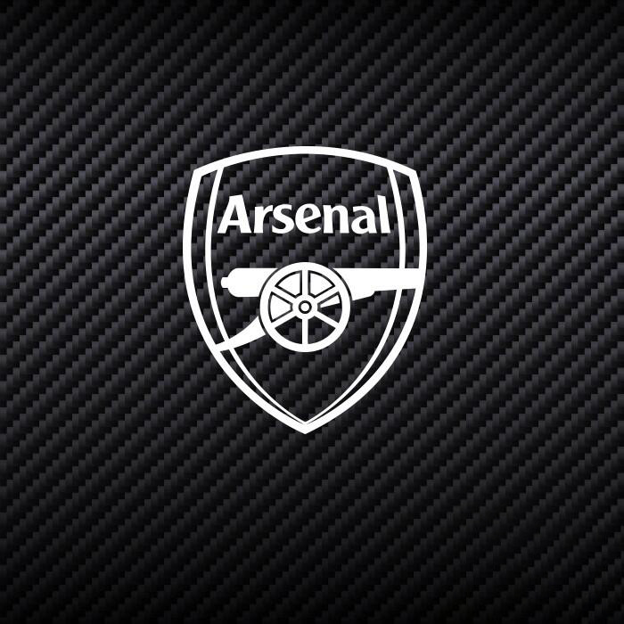英超阿森纳阿仙奴枪手反光贴纸队标队徽欧冠足球车窗笔记本车身贴