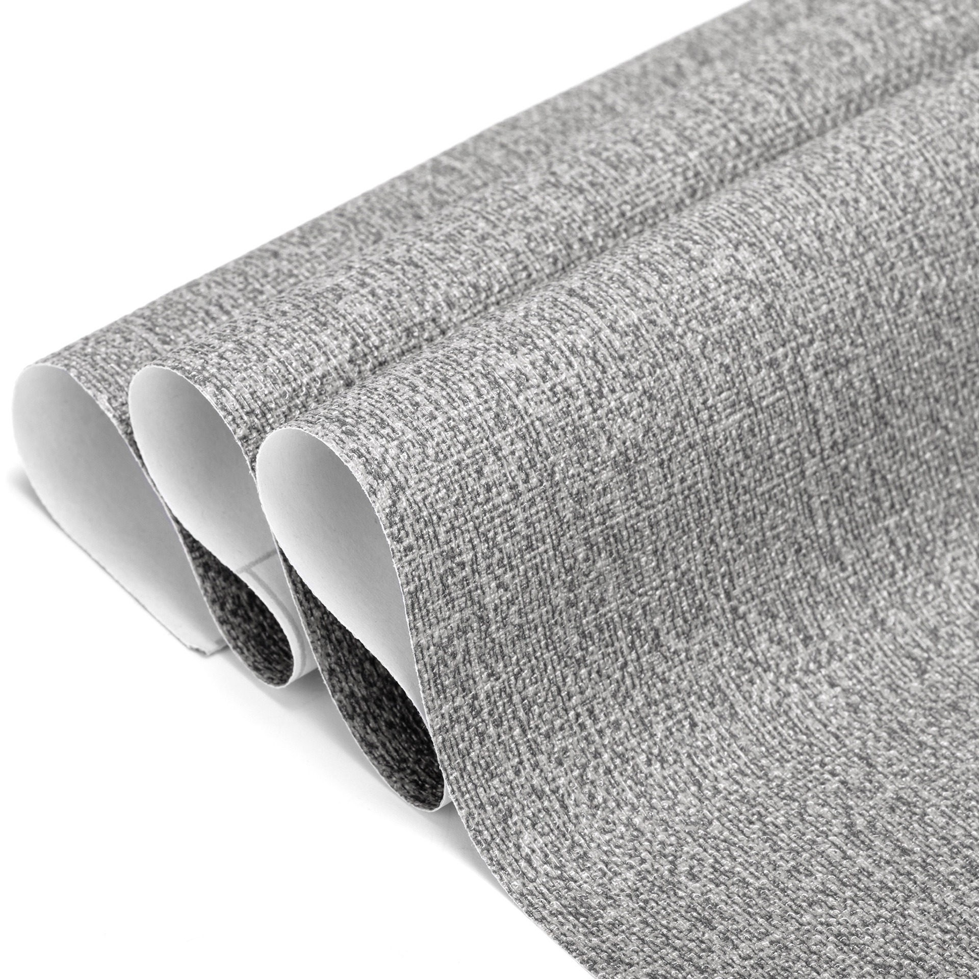 pvc自粘墙纸布纹墙布加厚灰色卧室客厅墙面工程壁纸跨境小卷批发