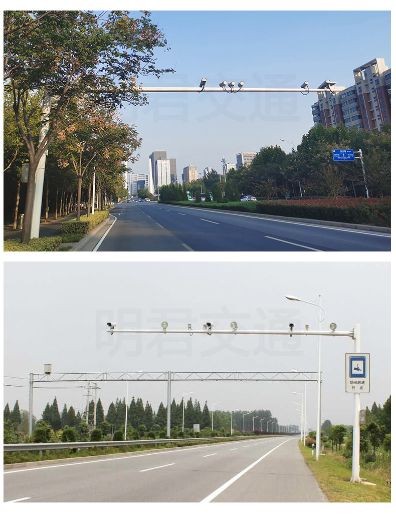 道路监控杆 高速公路监控设备框架 电子警察监控杆 厂家批发定制
