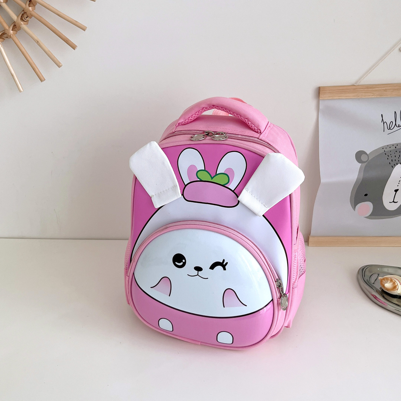 2024 New Small Egg Shell Children's Schoolbag 1-6 Years Old Advanced, Intermediate and Elementary Classes Kindergarten Backpack Unicorn Backpack