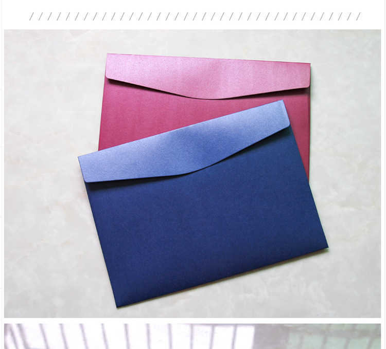 9号高档烫金logo加厚西式a4信封 珠光纸大号合同档案袋印刷信封