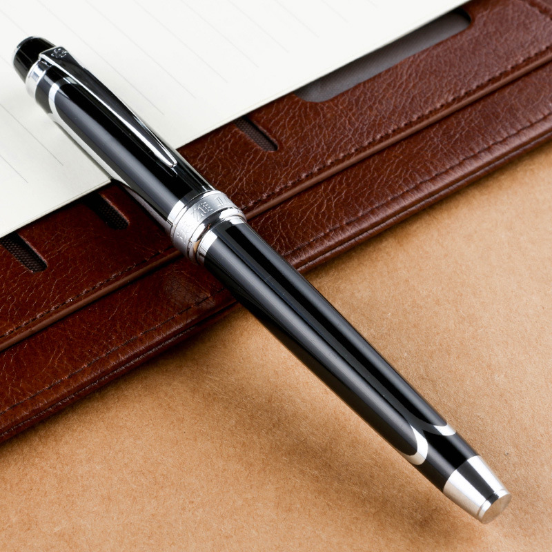 hero英雄100辉煌系列14k金笔尖暗尖商务办公送礼学生书写礼品套装