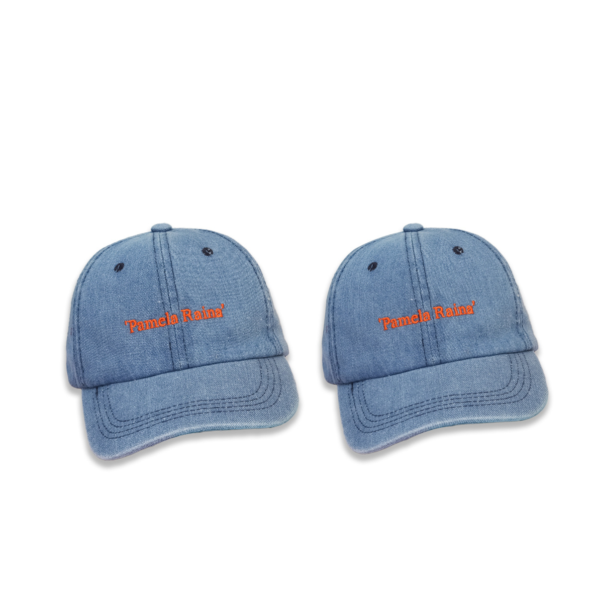 蓝色帽子女韩版时尚潮流宽檐遮阳鸭舌帽日系百搭休闲棒球帽男嘻哈