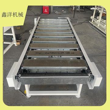 链板输送机工业板链传送机传送带耐高温金属工装重 型链板传送机
